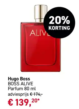 Mooi parfumerie Hugo Boss aanbieding