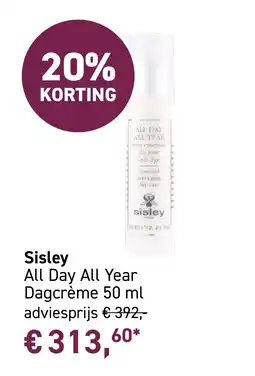 Mooi parfumerie Sisley All Day All Year aanbieding