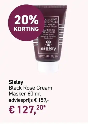 Mooi parfumerie Sisley Black Rose Cream aanbieding