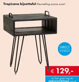 Woonsquare Tropicana bijzettafel aanbieding
