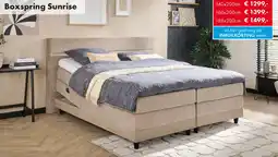 Woonsquare Boxspring Sunrise aanbieding