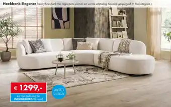 Woonsquare Hoekbank Elegance aanbieding