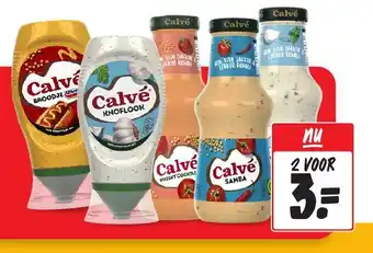 Jumbo Calvé aanbieding