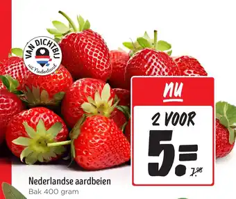 Jumbo Nederlandse aardbeien aanbieding