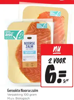 Jumbo Gerookte Noorse zalm aanbieding