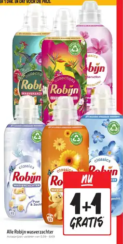 Jumbo Alle Robijn wasverzachter aanbieding
