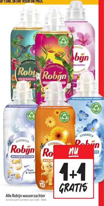Jumbo Alle Robijn wasverzachter aanbieding