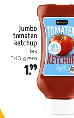 Jumbo Jumbo tomaten ketchup aanbieding
