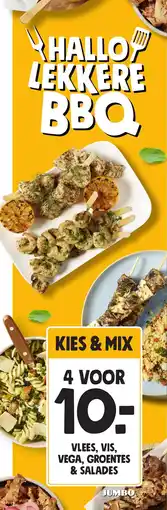 Jumbo Vlees, vis, vega, groentes & salades aanbieding