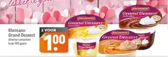 Lekker Makkelijk Ehrmann Grand Dessert aanbieding