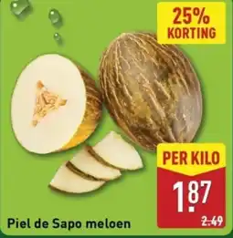 ALDI Piel de Sapo meloen aanbieding