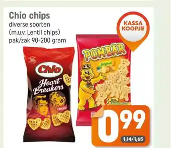 Dagwinkel Chio Chips aanbieding