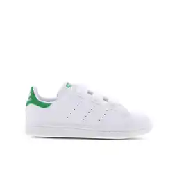 Foot Locker Adidas Stan Smith Unisex Schoenen - Wit - Maat: 33.5 - Leer, Synthetisch - Foot Locker aanbieding