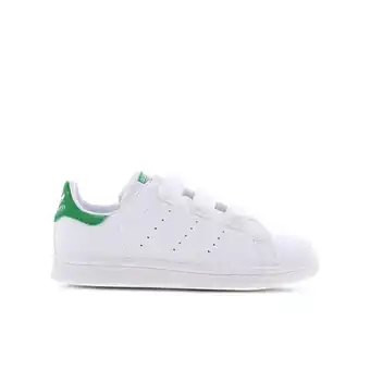 Foot Locker Adidas Stan Smith Unisex Schoenen - Wit - Maat: 33.5 - Leer, Synthetisch - Foot Locker aanbieding