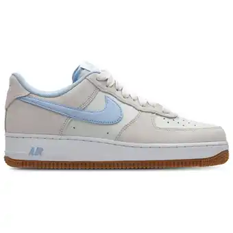 Foot Locker Nike Air Force Heren Schoenen - Grijs - Maat: 40.5 - Leer - Foot Locker aanbieding