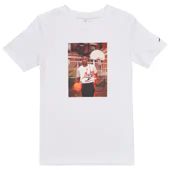 Foot Locker Jordan Photo Unisex T-shirts - Wit - Maat: 128 - 137 CM - Foot Locker aanbieding