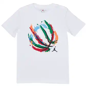 Foot Locker Jordan Gfx Unisex T-shirts - Wit - Maat: 128 - 137 CM - Foot Locker aanbieding