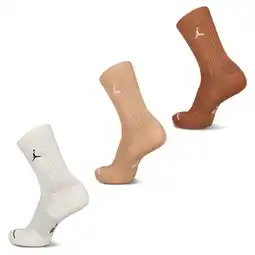 Foot Locker Jordan Everyday Cushioned Ankle 3 Pack Unisex Sokken - Bruin - Maat: 43 - 46 - Foot Locker aanbieding