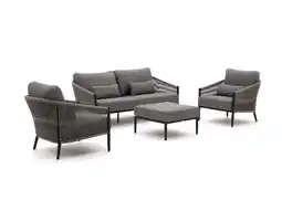 Kees Smit Bellagio Mineo stoel-bank loungeset 4-delig aanbieding