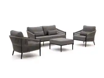 Kees Smit Bellagio Mineo stoel-bank loungeset 4-delig aanbieding