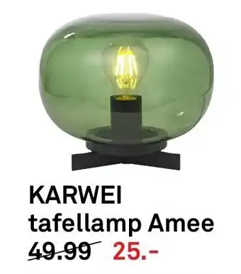 Karwei Karwei Tafellamp Amee aanbieding