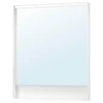 IKEA FaxÄlven Spiegel met ingebouwde verlichting, 80x95 cm aanbieding