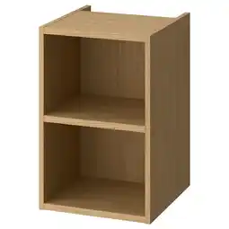 IKEA HagaÅn Open kast, eikenpatroon, 40x48x63 cm aanbieding