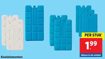 Lidl Koelelementen aanbieding