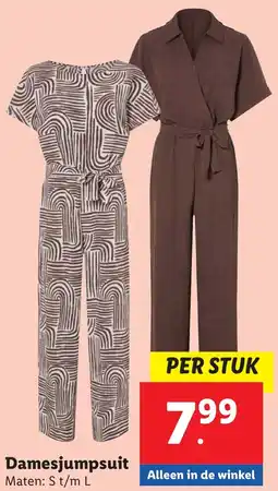 Lidl Damesjumpsuit aanbieding