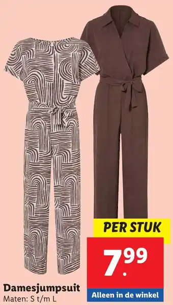 Lidl Damesjumpsuit aanbieding