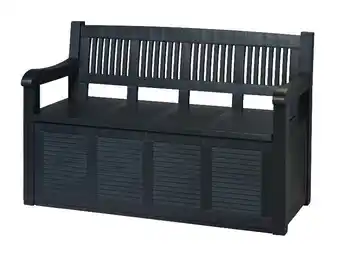 Lidl LIVARNO home Tuinbank met opbergbox aanbieding