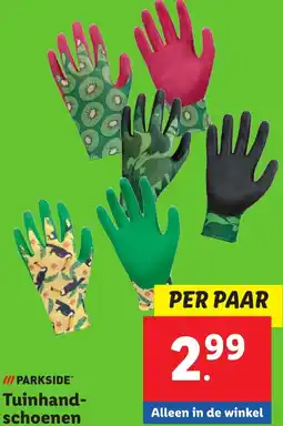 Lidl PARKSIDE Tuinhandschoenen aanbieding