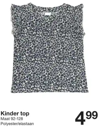 Zeeman Kinder top aanbieding