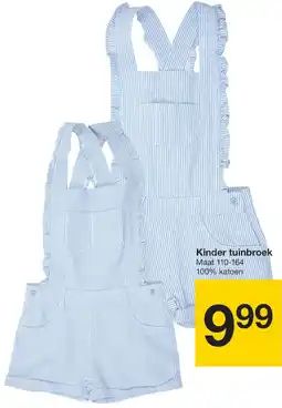Zeeman Kinder tuinbroek aanbieding