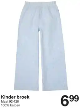 Zeeman Kinder broek aanbieding