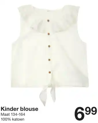 Zeeman Kinder blouse aanbieding