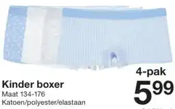 Zeeman Kinder boxer aanbieding
