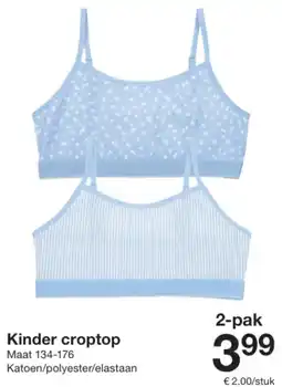 Zeeman Kinder croptop aanbieding