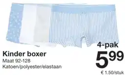 Zeeman Kinder boxer aanbieding