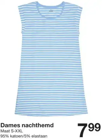 Zeeman Dames nachthemd aanbieding