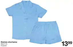 Zeeman Dames shortama aanbieding