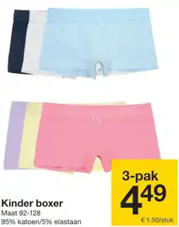 Zeeman Kinder boxer aanbieding
