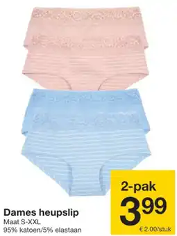 Zeeman Dames heupslip aanbieding