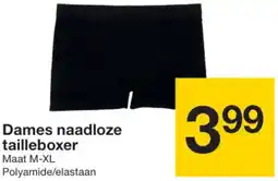 Zeeman Dames naadloze tailleboxer aanbieding