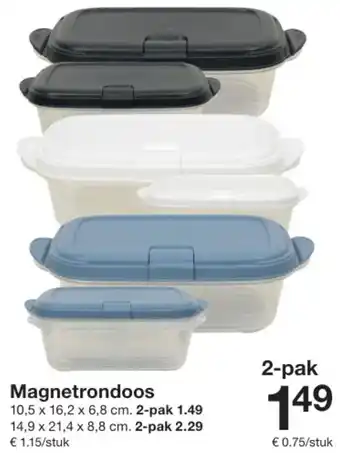 Zeeman Magnetrondoos aanbieding