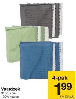 Zeeman Vaatdoek aanbieding