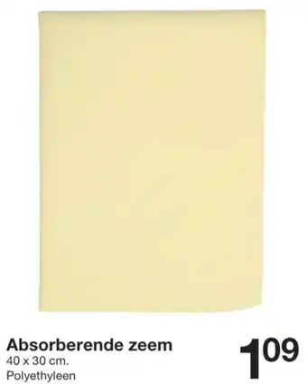 Zeeman Absorberende zeem aanbieding