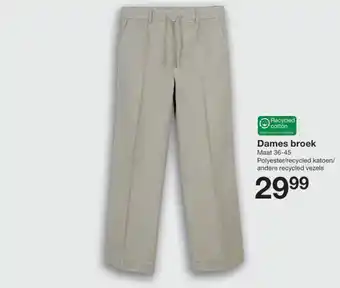 Zeeman Dames broek aanbieding