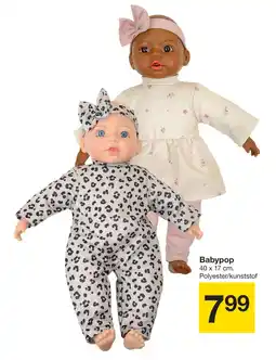 Zeeman Babypop aanbieding