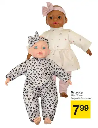 Zeeman Babypop aanbieding